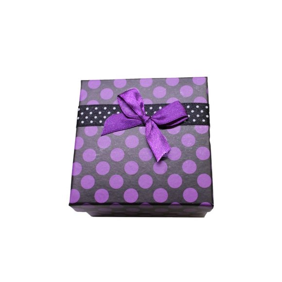 Thick Bracelet/Watch Box with pillow and Bow - Picture 3 of 6